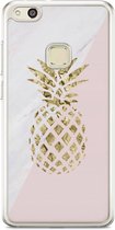 Casimoda® hoesje - Geschikt voor Huawei P10 Lite - Ananas - Siliconen/TPU - Soft Case - Grijs - Ananas