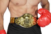 Champions Belt - Goud - One Size - Wereldkampioen Boksen