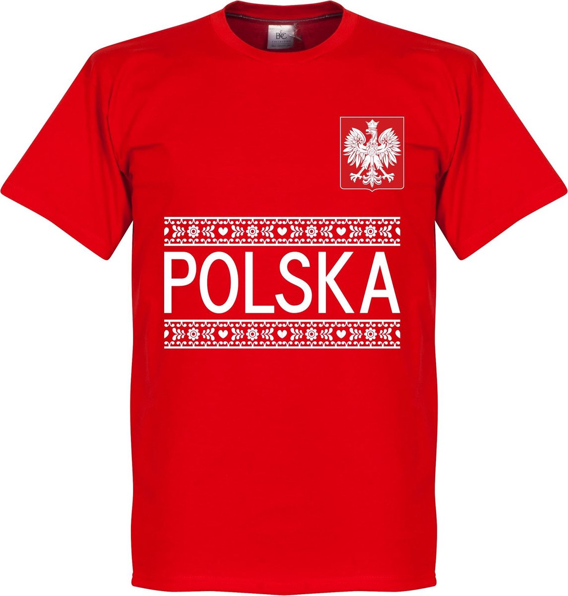 Polen Team T-Shirt - Rood - XS
