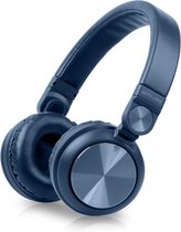 Muse M-276BTB - Draadloze bluetooth hoofdtelefoon, blauw