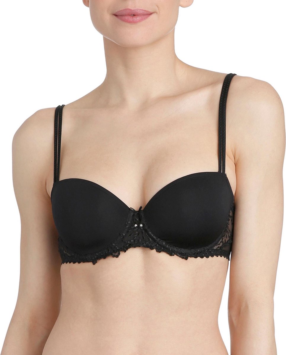 Marie Jo Jane Voorgevormde Balconette Bh 0101339 Zwart - maat EU 75C / FR