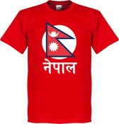 Nepal Flag T-Shirt - XL