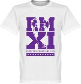 Real Madrid XI Europa Cup 2016 Winners T-Shirt - XS