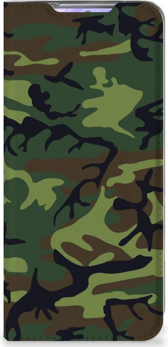 Samsung Galaxy S20 Hoesje met Magneet Army Dark