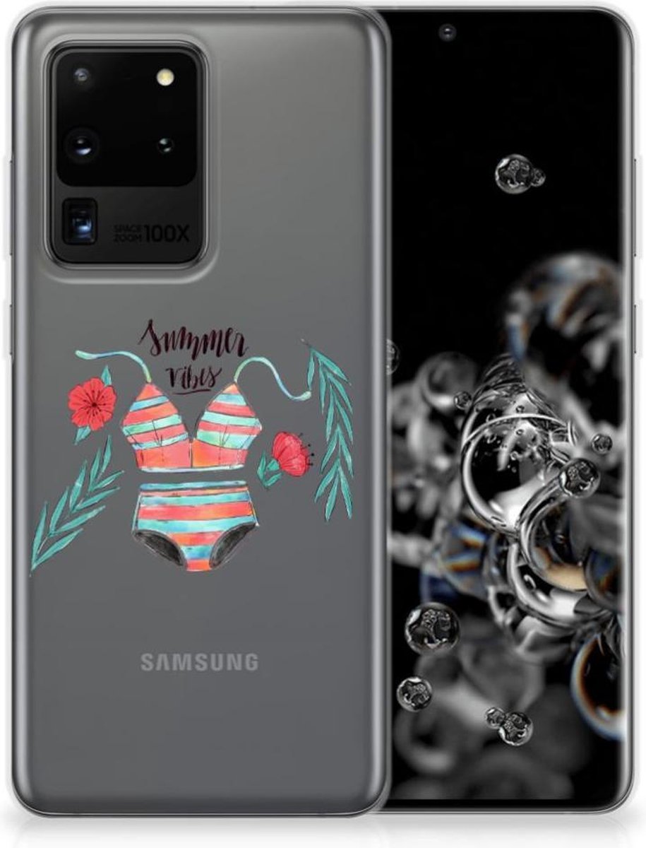 Samsung Galaxy S20 Ultra Telefoonhoesje met Naam Boho Summer