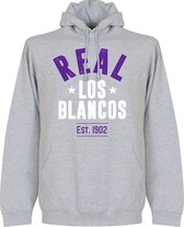 Real Madrid Established Hooded Sweater - Grijs - S