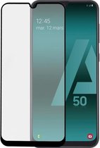 Gehard glas 2.5D Galaxy A50 zwart