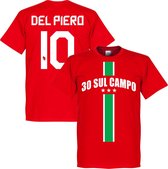 30 Sul Campo Del Piero T-shirt - Rood - XS