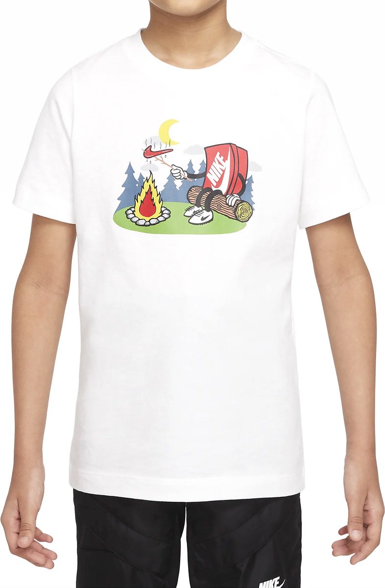 Nike Sportswear Boxy Junior T-Shirt Wit