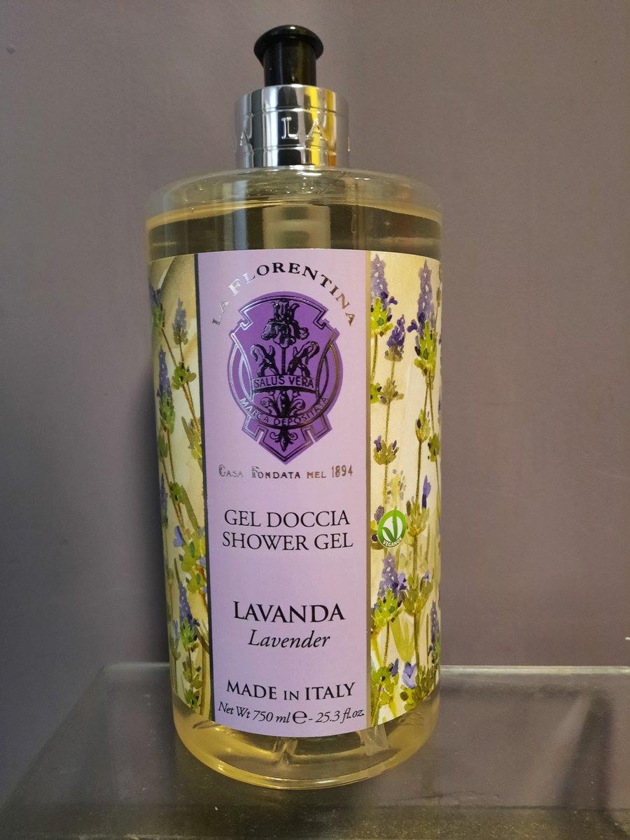 douchegel lavendel - la florentina - douche gel vrouwen - hydraterende douchegel verrijkt met olijfolie - douche gel voordeelverpakking - vegan -geschenk voor vriendin - mama - geliefde