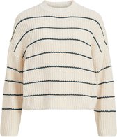 Vila VILYRA LS KNIT TOP - Birch White