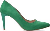 Giulia Pumps groen Imitatiesuede - Dames - Maat 42