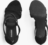 graceland standard Zwarte sandalette - Maat 38
