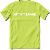 Kat Int Bakkie - Katten T-Shirt Kleding Cadeau | Dames - Heren - Unisex | Kat / Dieren shirt | Grappig Verjaardag kado | Tshirt Met Print | - Groen - 3XL