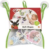 Bing foam badfiguren - educatief baby badspeelgoed - 8 dierenfiguren in opbergnetje - baby cadeau