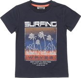 DJ Dutchjeans jongens t-shirt Surfing Navy