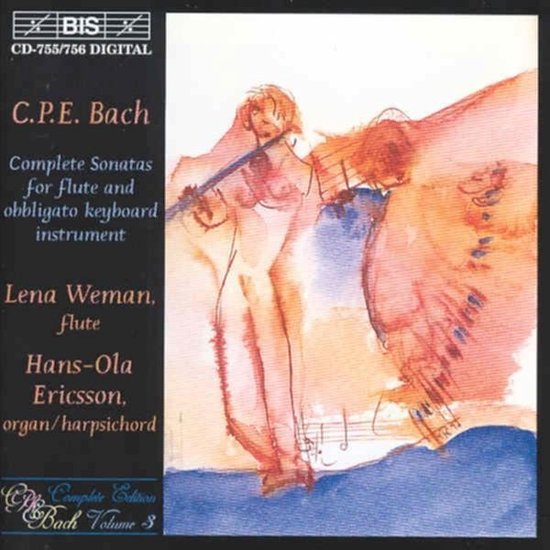 Lena Weman & Hans-Ola Ericsson - C.P.E. Bach: Complete Sonatas For Flute (2 CD)