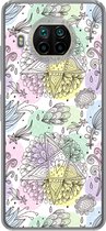 Telefoonhoesje Geschikt voor Xiaomi Mi 10T Lite 5G hoesje - Meiden - Bloemen - Sterretjes - Patronen - Girl - Kids - Kinderen - Siliconen Telefoonhoesje