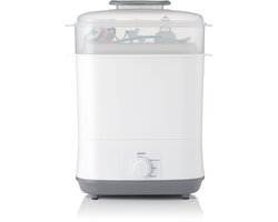 Alecto BF55 - Elektrische Stoomsterilisator met Droogfunctie - Wit