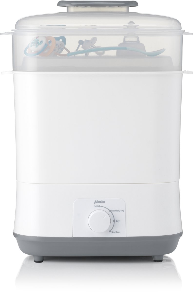 Alecto ® Stoomsterilisator met droogfunctie, wit