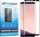Mobigear Screenprotector geschikt voor Samsung Galaxy S8 Plus Glazen | Mobigear Premium Screenprotector - Case Friendly - Zwart