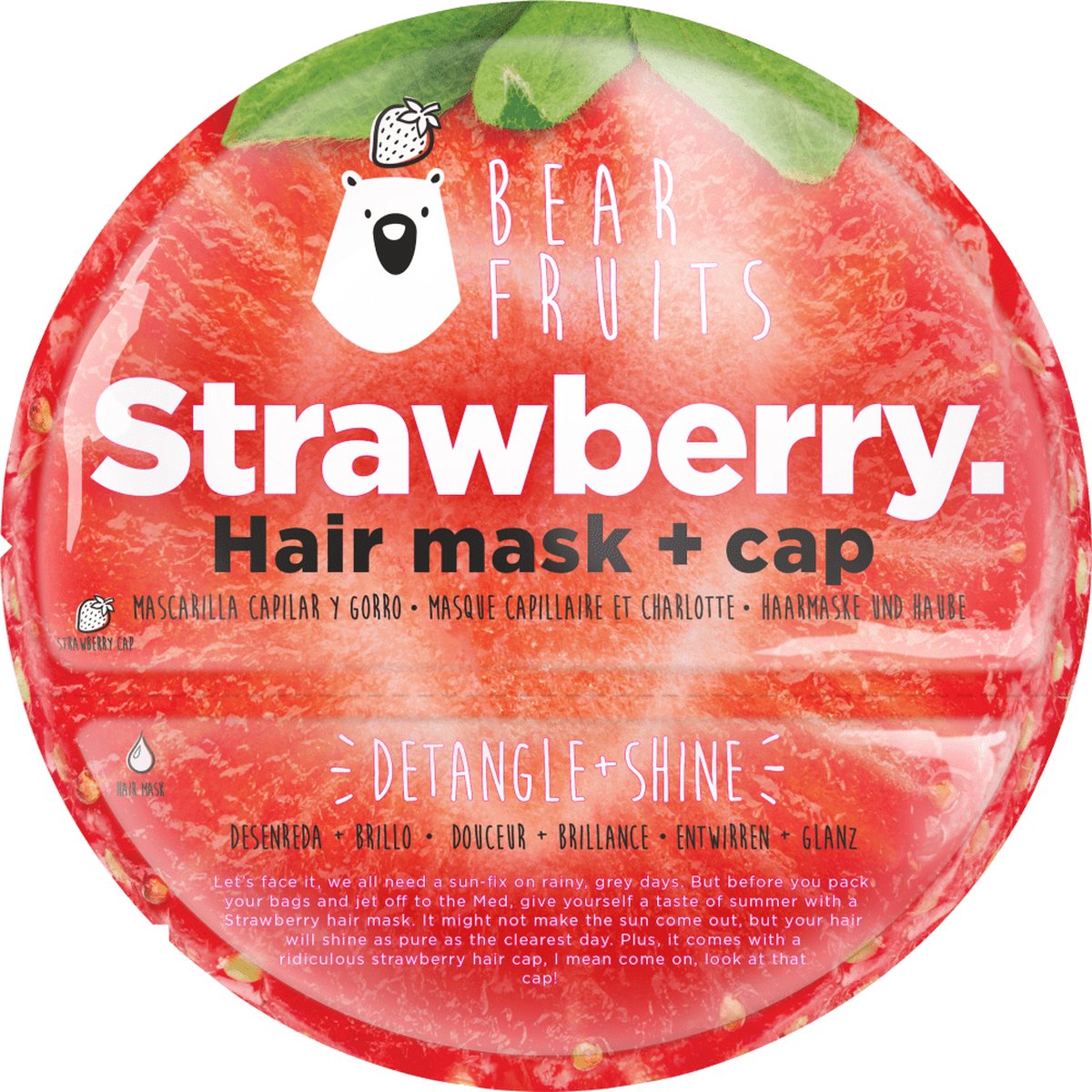 Bear Fruits Masque Capillaire Avocat + Bonnet