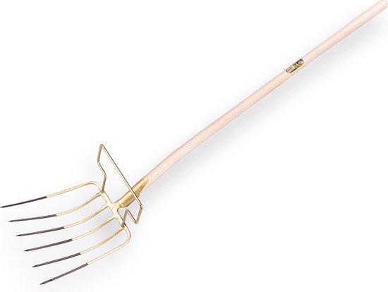 Bladvork 6-tands met beugel 130cm steel van Talen Tools — afbeelding 4