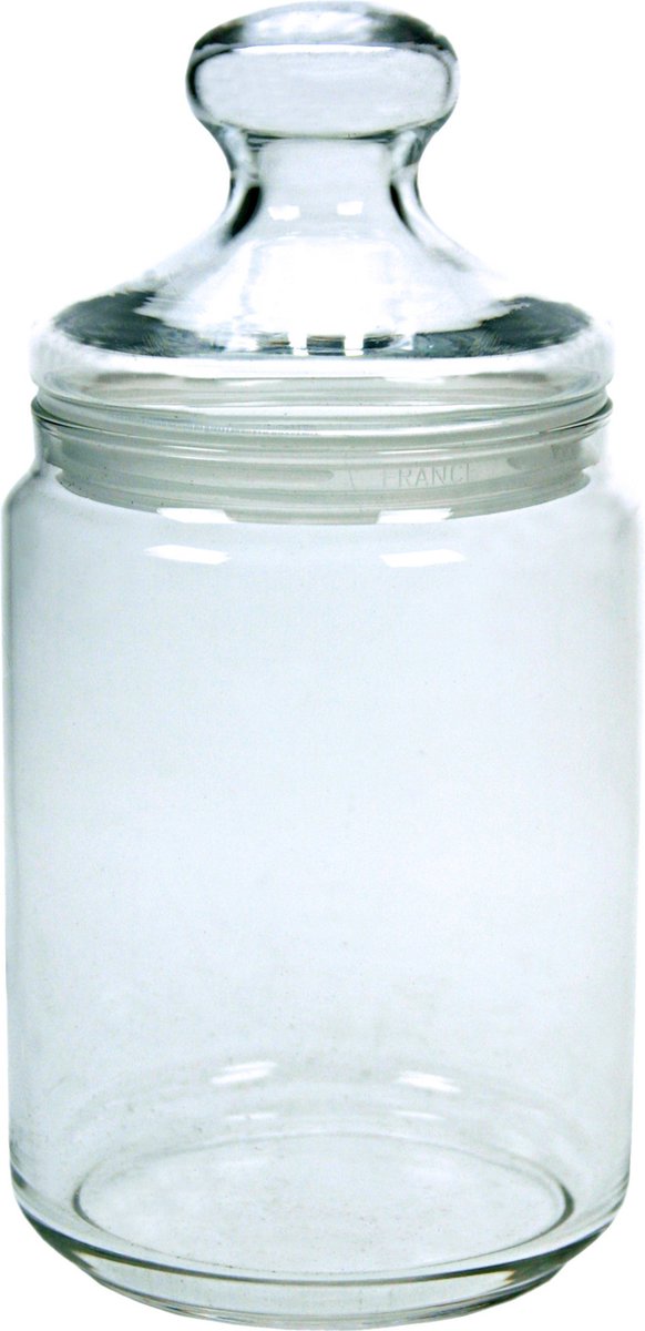 Luminarc Club Candy pot - Pot de rangement en verre avec couvercle en verre  -... | bol.com
