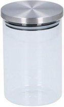 Alpina voedsel voorraadpot - glas - 800 ml - Voorraadbussen met deksel - 10 x 15 cm