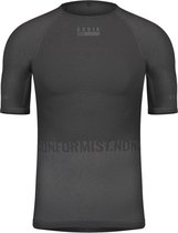 Gobik Men's Short Sleeve Undershirt Limber Skin Basalt XS/S