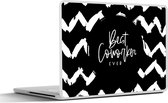 Laptop sticker - 17.3 inch - Baan - 'Best coworker ever' - Spreuken - Quotes - 40x30cm - Laptopstickers - Laptop skin - Cover