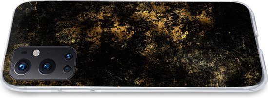 Étui OnePlus 9 Pro - Or - Luxe - Peinture - Étui de téléphone en Siliconen