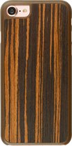 Apple iPhone SE (2022) Hoesje - Imoshion - Bodhi Serie - Hout Backcover - Bruin - Hoesje Geschikt Voor Apple iPhone SE (2022)