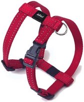 Rogz For Dogs Snake Hondentuig - Rood - 16 mm x 32-52 cm