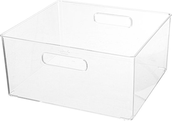 Boîte de rangement transparente Five® (b) - Transparente - Emboîtable | bol