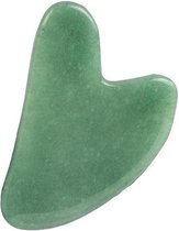 Jumada - Jade steen – Massage – Gezichtsroller – Gezichtsverzorging – Antirimpel – Face Lift – Huidverzorging – Gua Sha Plate