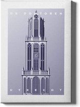 Walljar - De Domtoren - Muurdecoratie - Poster