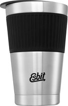 Esbit Sculptor Thermosbeker - 550ml - Mat Zilver - Drinkdeksel - RVS