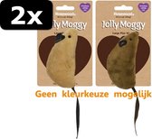 2x JOLLY MOGGY SPEELMUIS GROOT ASS