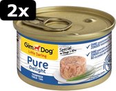 2x GIMDOG PURE DELIGHT TONIJN 12X85GR