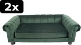 2x - SOFA SULLIVAN GRN 113X70X35,5CM