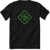 TSK Studio Shirt |Groen | T-Shirt Heren / Dames | Original & vintage | Sport Shirt Cadeau | Maat L