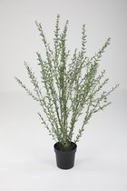 Kunstplant Eucalyptus - topkwaliteit decoratie - Groen - zijden plant - 135 cm hoog