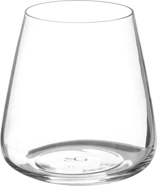 Secret de Gourmet Selenga waterglazen 43cl - Set van 6 - Transparant