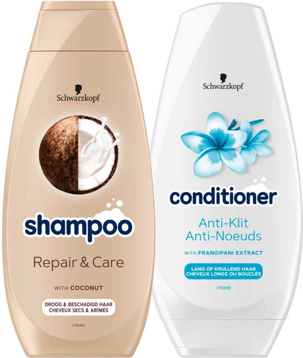 Schwarzkopf Anti-Klit&Repair en Care Pakket