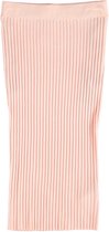 Guess roze geribte tricot rok viscose polyamide - kniehoogte - Maat L