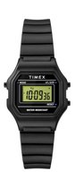 Timex Classic Digital TW2T48700 Horloge - Kunststof - Zwart - Ø 26 mm