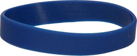 Bracelet silicone bleu | bol