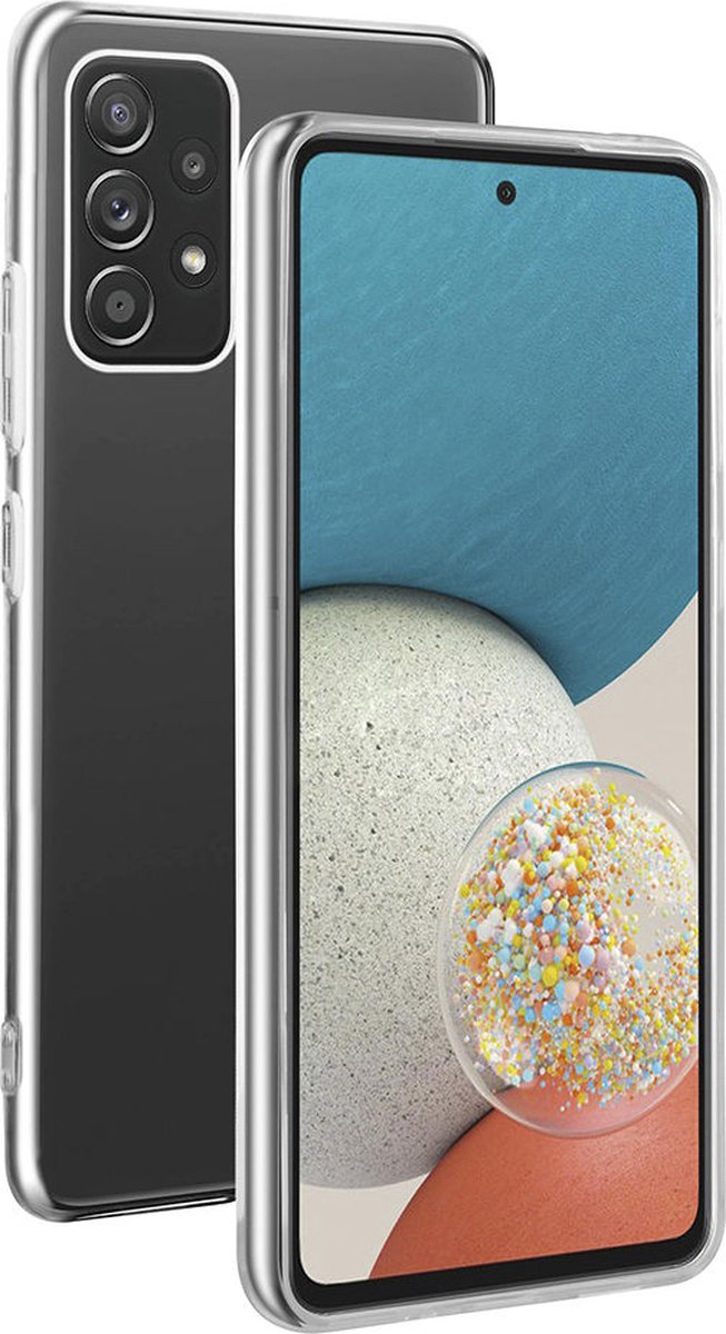 BeHello - Samsung Galaxy A53 Hoesje - Thingel Transparant