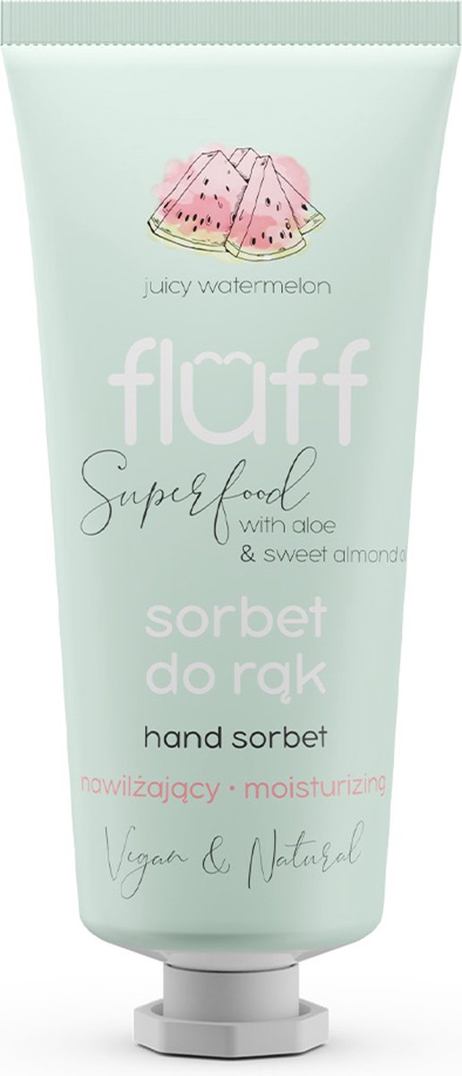 Fluff - Hand Sorbet Sorbet Hand Moisturizing Juicy Watermelon - 50ML
